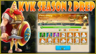 Past Glory in 2396  Preparing for War in 2396s KvK Season 2 Rise of Kingdoms [upl. by Earissed]