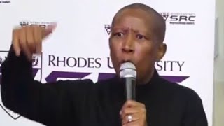 Julius Malema quotMoney must go straight to students not Via Coners of Nasfasquot [upl. by Feenah918]