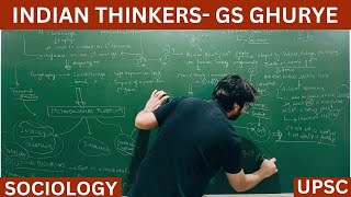 Lec 02 Indian Thinkers  GS Ghurye Methodology and Perspectives sociology gsghurye upsc net [upl. by Edahc840]