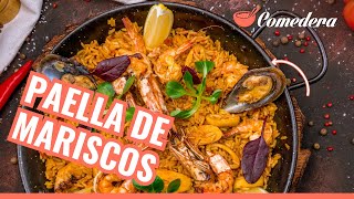 Cómo hacer paella de marisco fácil PASO A PASO  Comedera [upl. by Rehpotsyrhc]