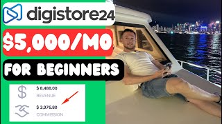 Digistore24 Affiliate Marketing For Beginners Make First 5000 [upl. by Endora]