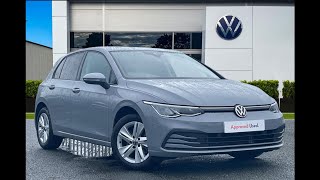 Approved Used Volkswagen Golf Life 15 eTSI 150ps Moonstone Grey  Wrexham Volkswagen [upl. by Chase]