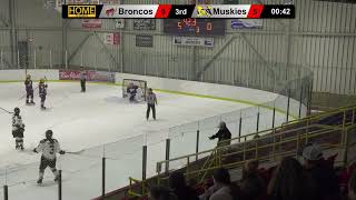 I Falls vs Fort Frances Muskies [upl. by Aiam493]