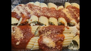 ManicottiCannelloniVegetarian Pasta Recipe [upl. by Odarnoc209]