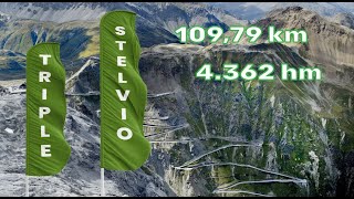 Bormio Day 4 TRIPLE STELVIO [upl. by Viradis304]