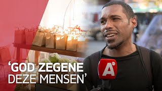 Gratis warme maaltijden op Dapperplein tijdens ramadan [upl. by Slohcin95]