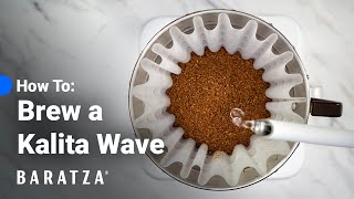 How To Brew a Kalita Wave with the Encore ESP [upl. by Akemahs]