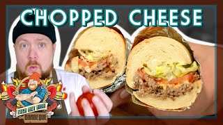 Legendarisch broodje uit New York CHOPPED CHEESE  EtenmetNick  BBQ [upl. by Nnaoj184]