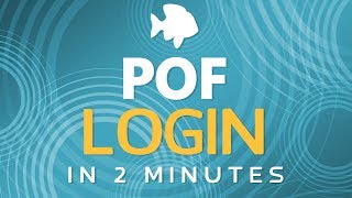 POF Login Sign In 2018 Step by Step by Guide Dating Site Plenty of Fish Tutorial [upl. by Mojgan182]