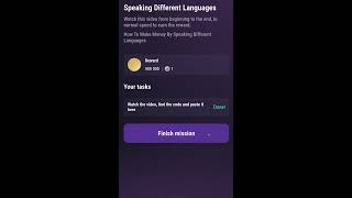 TapSwap 20241028 Speaking Different Languages  video code [upl. by Bourne603]