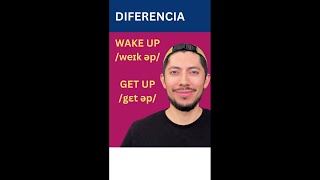 Diferencia entre wake up y get up Pronunciación IPA [upl. by Trstram]