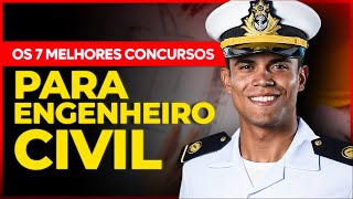 OS 7 MELHORES CONCURSOS MILITARES PARA ENGENHARIA CIVIL EM 2024  Bizu do Engenheiro 👷‍♂️💡 [upl. by Melissa]