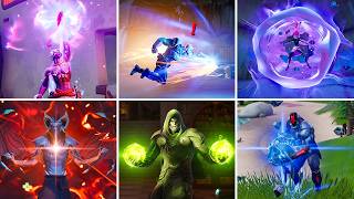 Evolution of All Special Abilities of Mythic Bosses in Fortnite Chapter 2  Chapter 5 [upl. by Ronny]