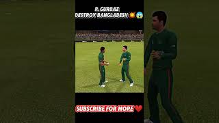 RGurbaz destroy Bangladesh 💥😱Real cricket 24 batting tips 🥵rc24 viralshort afghanistan [upl. by Agate]