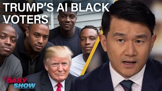 Trumps AI Attempt to Lure Black Voters amp Kyrsten Sinemas Surprise Announcement  The Daily Show [upl. by Adelina434]