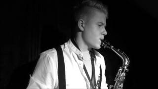 Titanic Theme “My Heart Will Go On”  Sax Cover Studio performance by a young artist [upl. by Fairfield473]