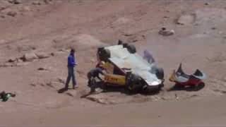 pikes peak 2008 evo crashes at bottomless pit turn [upl. by Mccollum579]