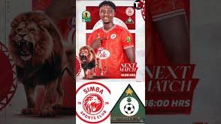 RATIBA YA MECHI YA SIMBA DHIDI YA FC BRAVOS shorts youtubeshorts shortvideo simbasc [upl. by Chute583]