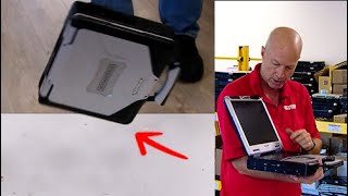 Panasonic Toughbook CF31 DROP TEST [upl. by Clovis920]