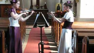 Johann Pachelbel Canon in D major  for two violins [upl. by Aliza]