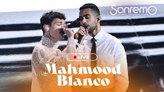 Mahmood BLANCO  Brividi LIVE Sanremo 2022 [upl. by Yejus984]