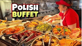 LARGEST All You Can Eat TRADITIONAL Polish Food Buffet in America  Foods to Eat Before You Die 67 [upl. by Hescock]