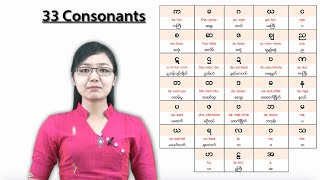 Learn Burmese language  The sound of consonants part 1 [upl. by Fein]