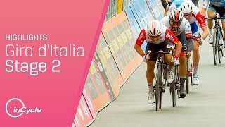 Giro d’Italia 2019  Stage 2 Highlights  inCycle [upl. by Oeram]