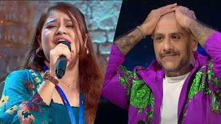 Omg Sneha Shankar को Vishal Dadlani ने कर दिया shocked  Indian idol 15  Full performance [upl. by Corry]