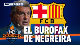 Este es el burofax que recibió FC Barcelona que implica a Laporta El Chiringuito [upl. by Zzahc142]