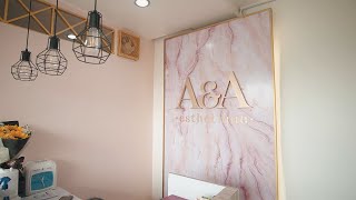 AampA Esthetique Beauty Spa Promotional Video [upl. by Wynne]