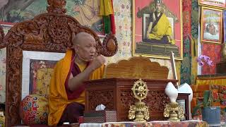 HE Sangye Nyenpa Rinpoches Blessing Teachings 🙏  Himalayan Buddhist Monks [upl. by Itoc]