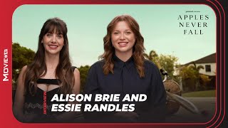 Alison Brie and Essie Randles Embrace Their Flaws in Apples Never Fall  Interview [upl. by Adhamh]