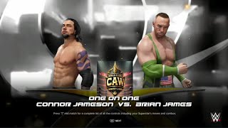 WCCW Match Connor Jameson vs Brian James [upl. by Madella255]