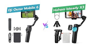 DJI Osmo Mobile 6 vs hohem iSteady X3 SE 📱🤳 [upl. by Sirhc411]