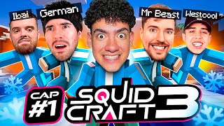 DIA 1 EN LOS SQUID CRAFT GAMES 3  TheDonato [upl. by Yetnom963]