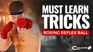 Boxing Reflex Ball must learn tricks Boxing workout for reflexes [upl. by Enylekcaj114]