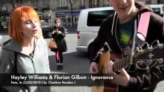 Paramore Hayley Williams sings Ignorance with Florian Gilbon acapella [upl. by Aneehsirk76]