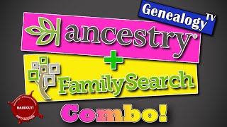 Ancestry and FamilySearch Combined for Genealogy Research [upl. by Venator852]