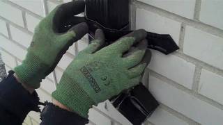 How To Install A Downspout Strap [upl. by Willner10]