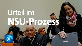 Urteil im NSUProzess  Sondersendung [upl. by Seiber]