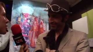 Anoosh Naghibi Interview London Fashion Week 2013 [upl. by Adelice421]