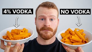 Does Vodka actually make Pasta taste better [upl. by Vernice]