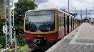 SBahn Berlin Mitfahrt von Teltow Stadt bis Hennigsdorf in der BR 481 auf der S25 Komplette Linie [upl. by Norac]