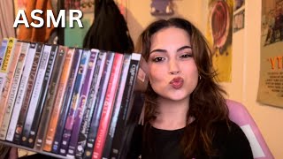 ASMR  📀 my dvd collection tapping over explaining rambles [upl. by Krischer]