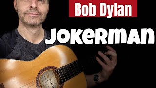 How to Play Jokerman Guitar Lesson  Tutorial Bob Dylan [upl. by Kaine802]