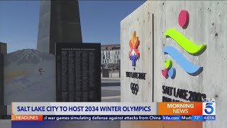 IOC formally awards 2034 Winter Games to Salt Lake City [upl. by Aeht64]