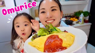 How to make OMURICE  Easy Japanese Food  Vegan Recipe Home Cooking [upl. by Alano]