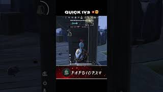 Quick 1V3💥🤯bgmi bgmishorts shortsfeed pubgmobile papdiopx4 [upl. by Yrelle]