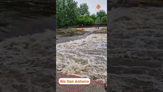 Impresionantes crecidas en los ríos serranos de Córdoba🌊💦 [upl. by Initirb]